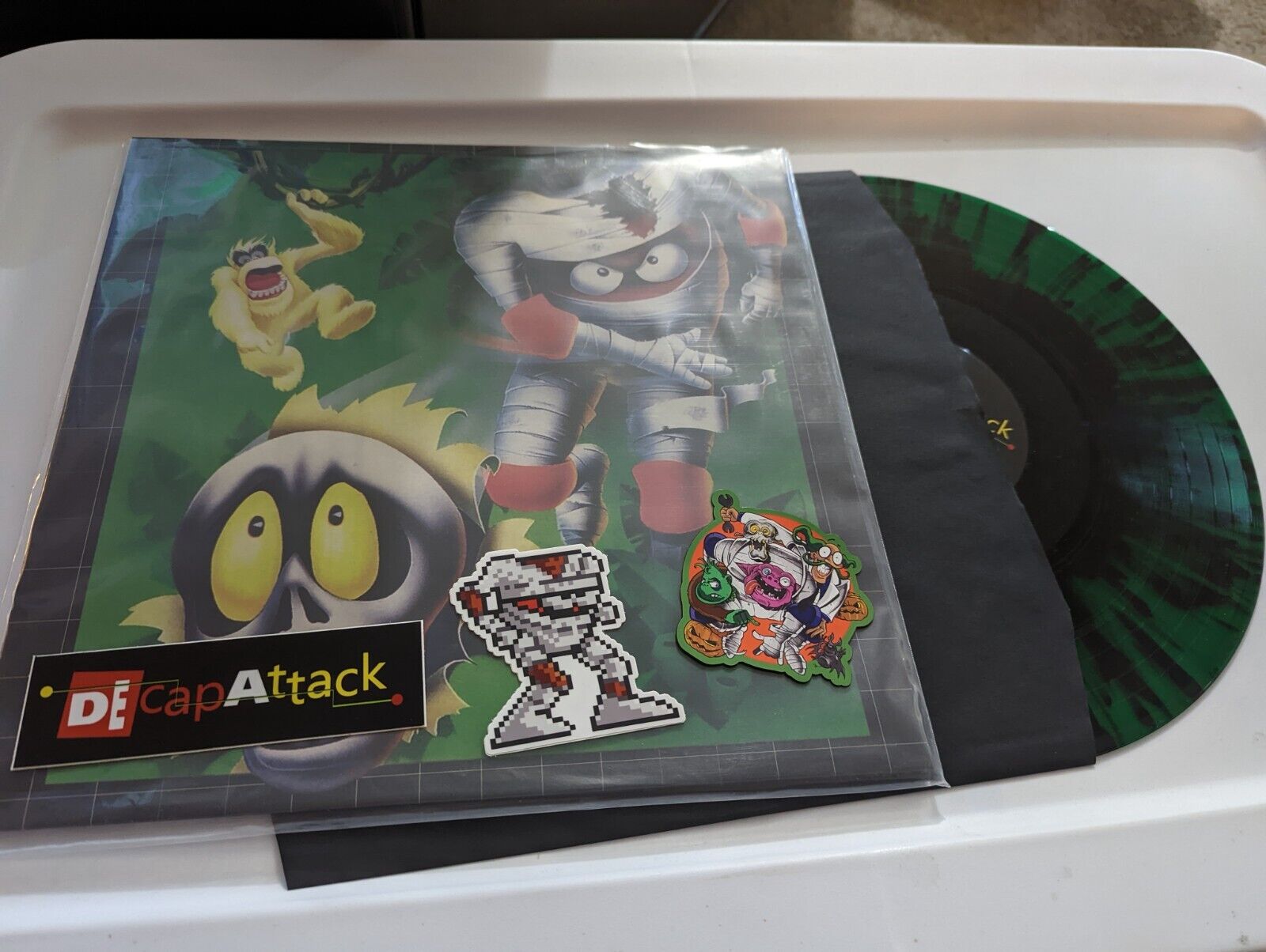 Decap Attack Soundtrack Vinyl Record LP NEW NOT Moonshake VGM Sega Genesis