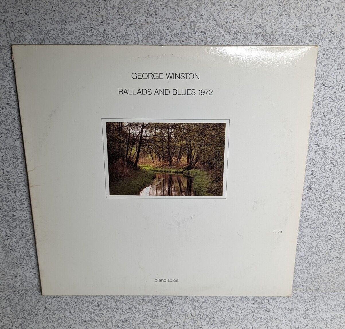 George Winston Ballads and Blues 1972 1981 LP Vinyl
