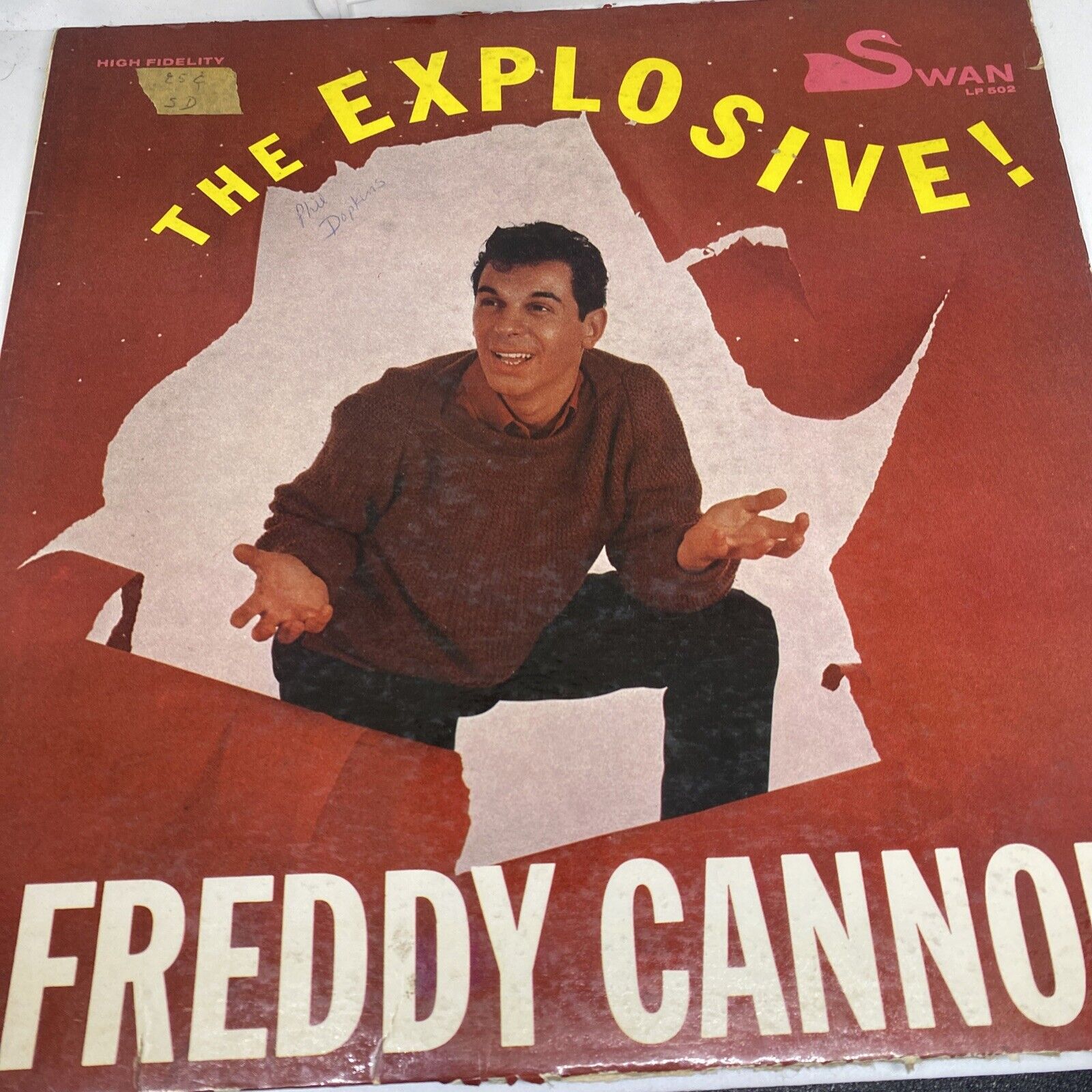 Freddy Cannon: The Explosive Freddy Cannon,  Record