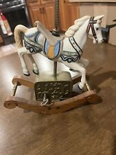 carousel horse music box vintage picture