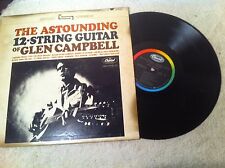 Vintage Astounding 12 String Guitar of Glenn Campbell Record Vinyl Album picture