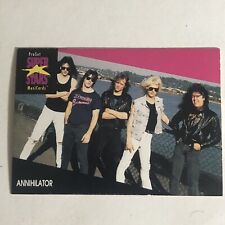 Annihilator Trading Card Vintage Music Cards #144 picture