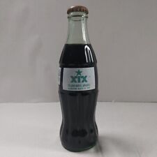 Vintage 1996 Coca-Cola Classic Tejano Music Awards Unopened Full Bottle 8 Oz picture