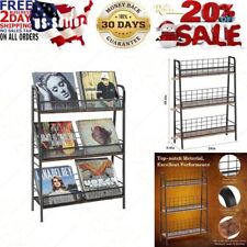 3-Tier&Vinyl Record Storage Holder Large Capacity LP Records Rack Store about 20 picture