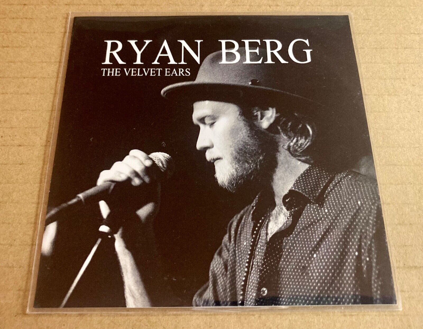 Rare CD - Ryan Berg - The Velvet Ears (2017) - 8 Tracks - Dallas Texas Acoustic