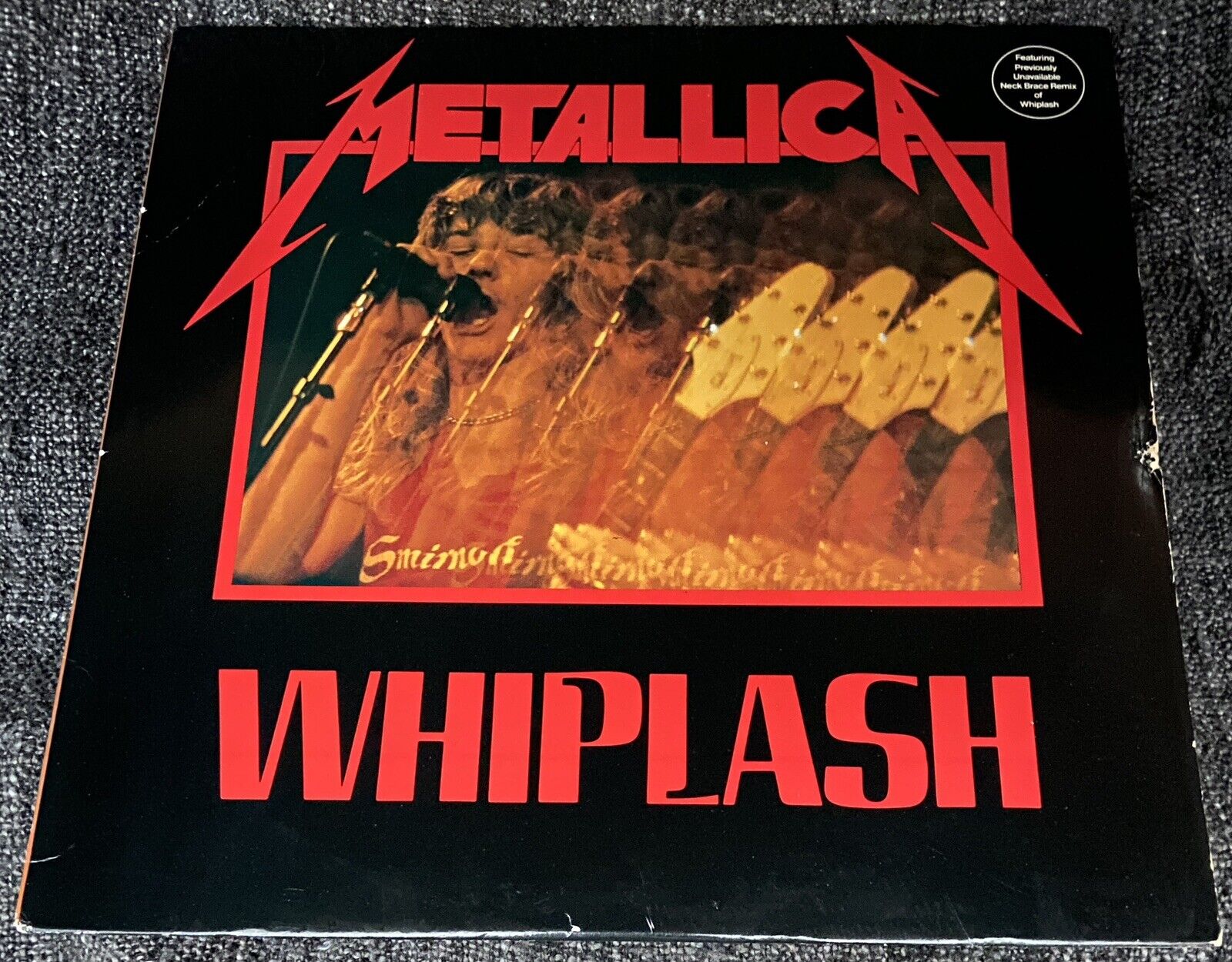 metallica whiplash vinyl