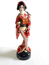 Vintage Rare Japanese  Geisha Kimono Nishi Doll Music Box  picture