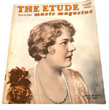 Vintage 'The Etude' Music Magazine August 1947 Louise Homer Cover picture
