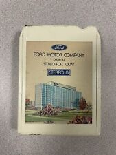 1975 Ford Motor Company Stereo For Today Stero 8 Track RCA Tested, Works picture