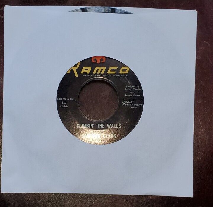 They Call Me Country - Original 45 Vinyl 7 by Sanford Clark (Record,...