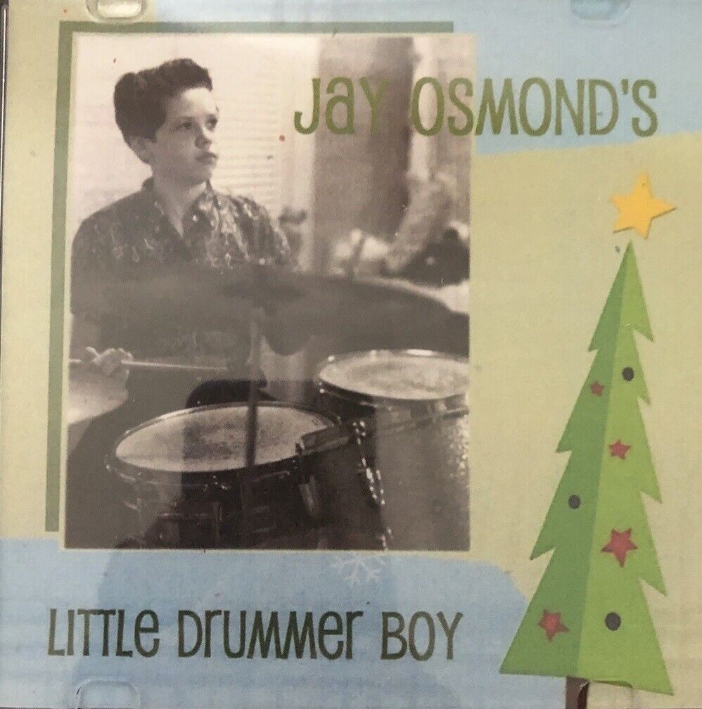 RARE 2008 Jay Osmond Christmas Little Drummer Boy Cd- Osmonds