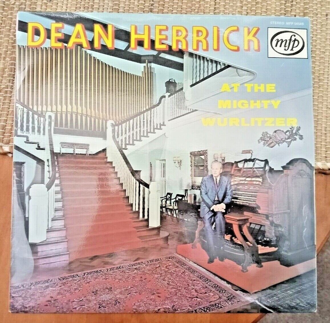 Dean Herrick-At the Mighty Wurlitzer- Organ-South Africa Import+Shpg Deal