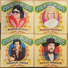 Vintage 4 LP Lot #202: Time-Life Country Music Waylon, Ronnie, Charley, Barbara picture