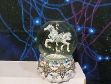 Vintage Unicorn Musical Globe The Sanfrancisco Music Box Company🔥🔥🔥🔥🔥 picture