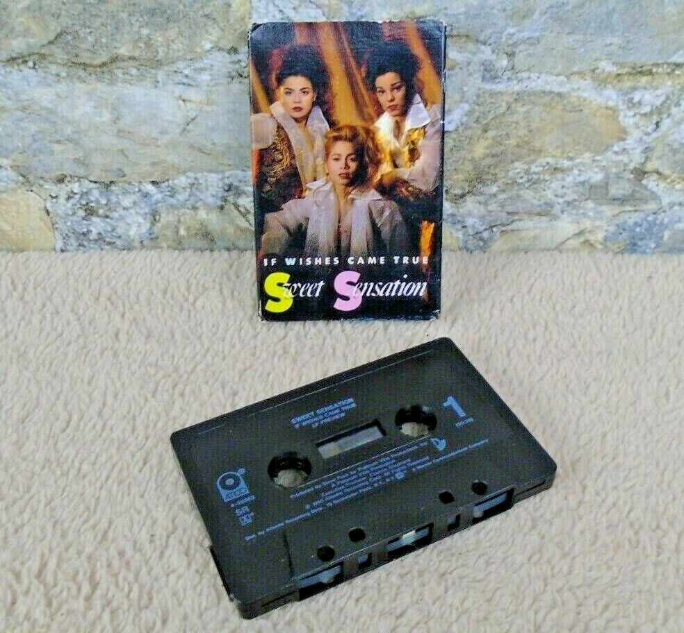 Vintage Sweet Sensation Cassette Single If Wishes Came True LP Preview 1990 Atco