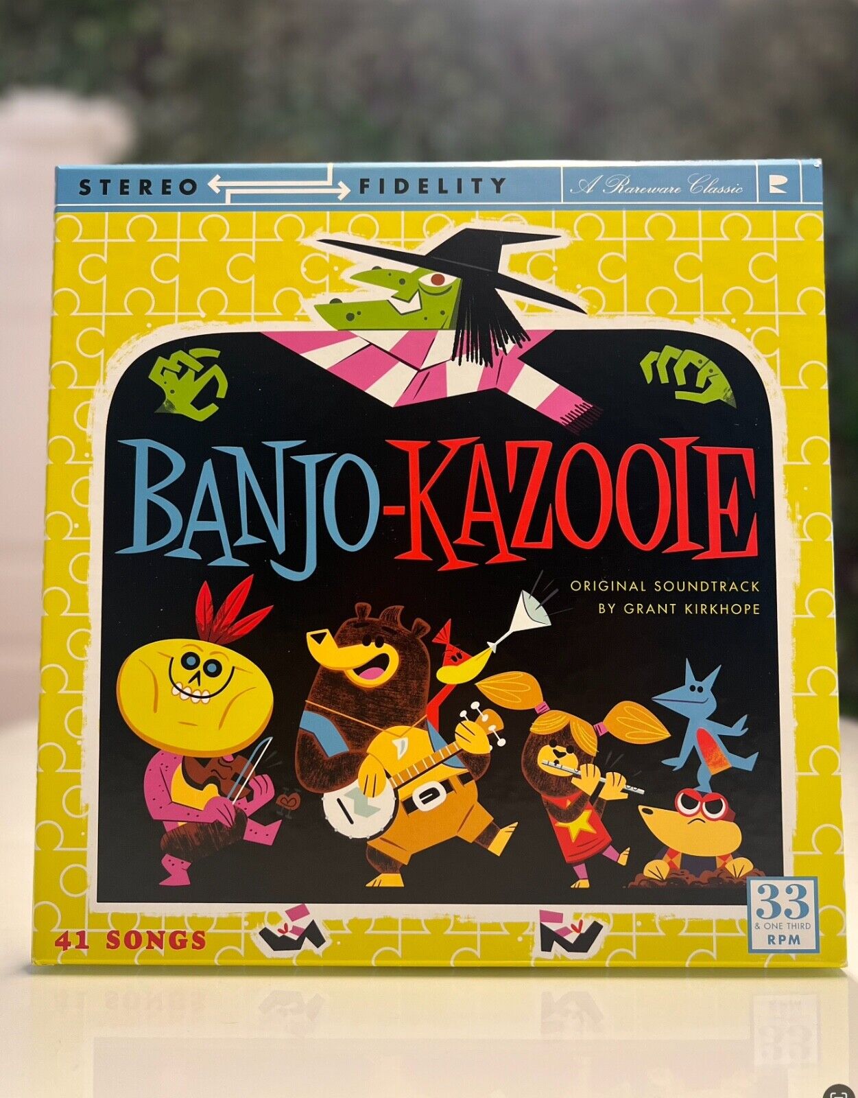 Banjo-Kazooie Video Game Vinyl Record Soundtrack 4 LP Complete Box Set OFFICIAL 