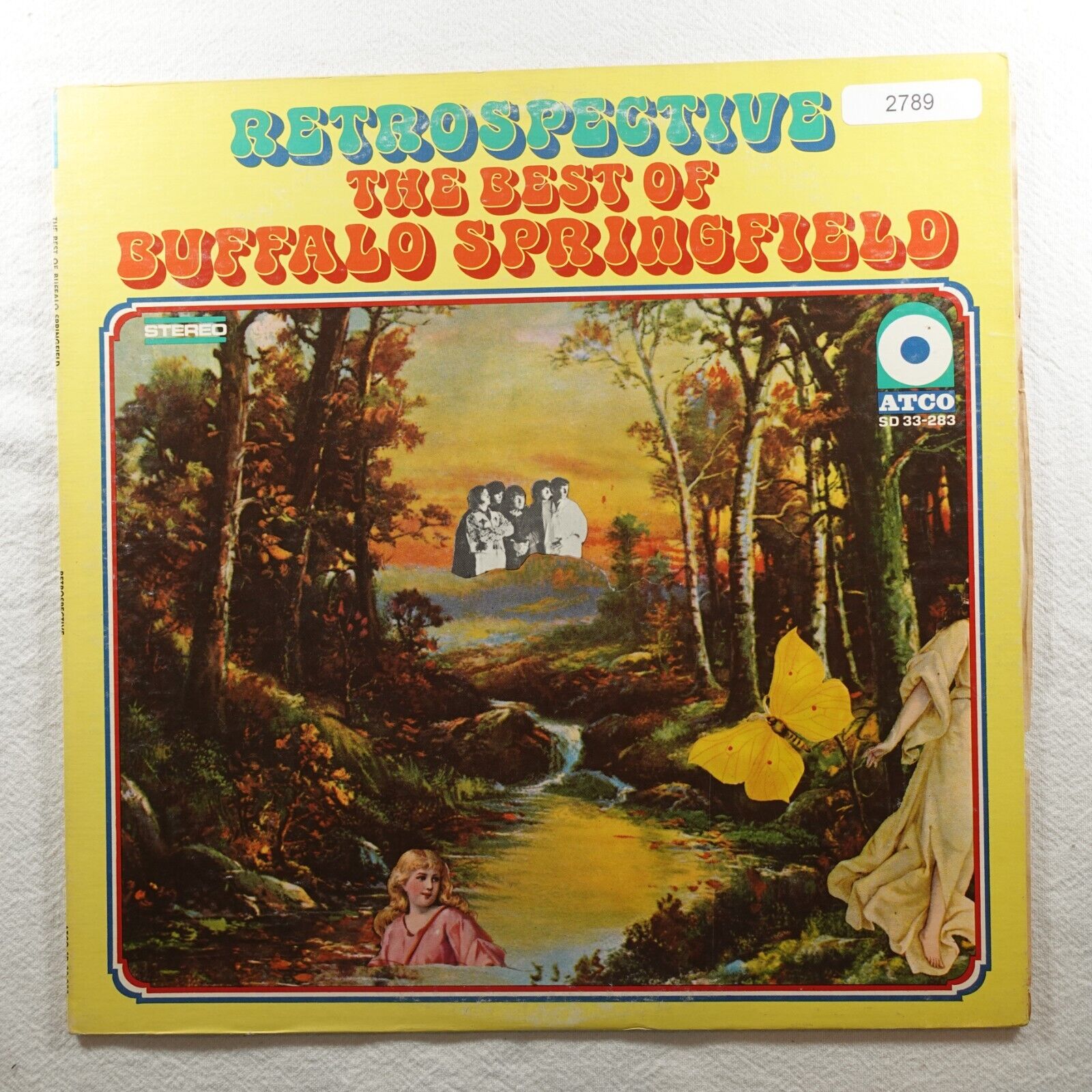 buffalo springfield retrospective atco 33-283 Record Album Vinyl LP