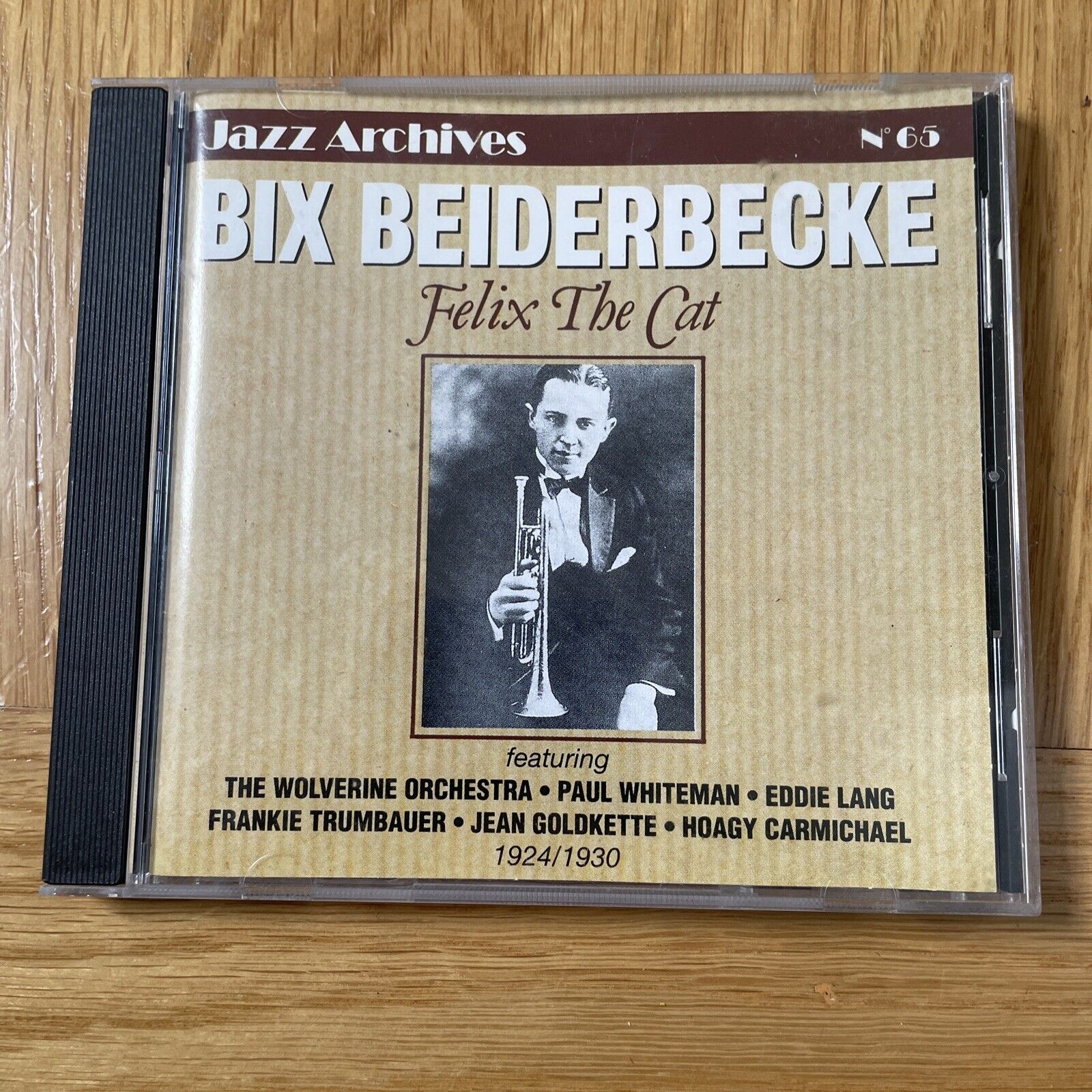 Bix Beiderbecke : Felix The Cat (CD 1993 Mono EPM Musique) *Rare* *Very Good*