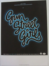 GUN STREET GIRLS ORIGINAL TOUR POSTER picture