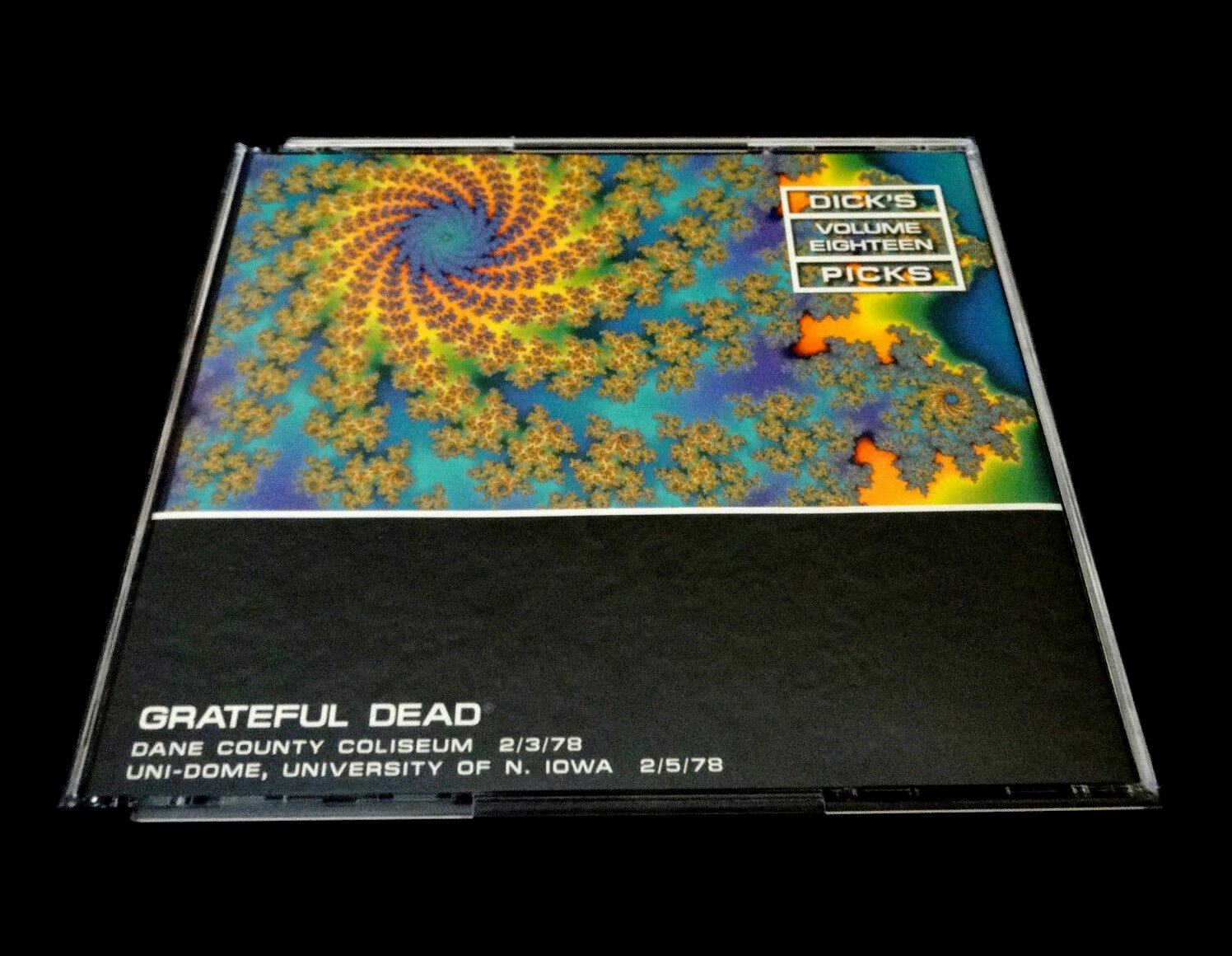 Grateful Dead Dick\'s Picks 18 Volume Eighteen Iowa IA WI 1978 2/3/78 2/5/78 3 CD