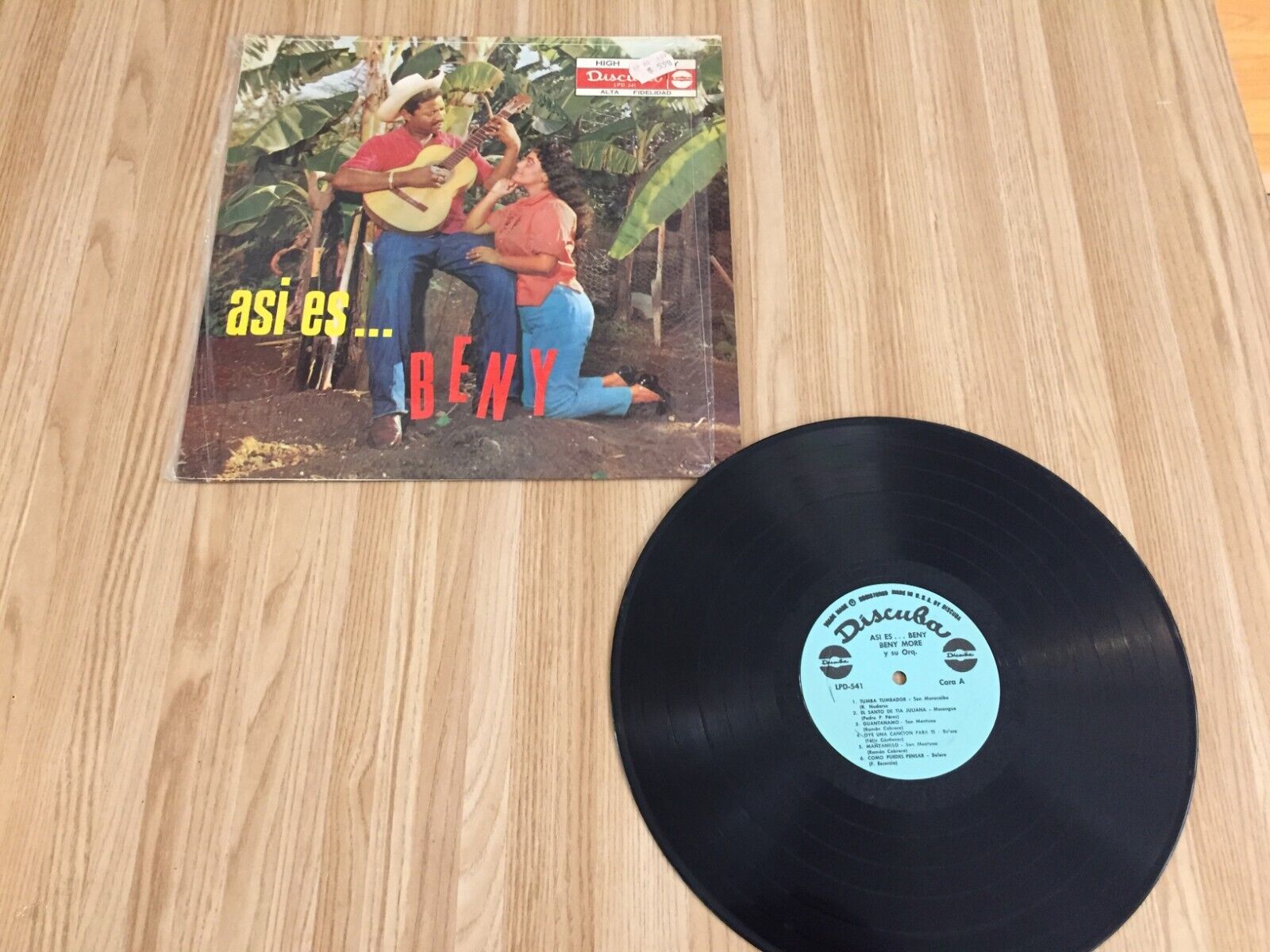 Beny More Asi Es Beny Discuba LPD 541 VG++ in shrink play tested
