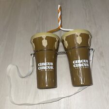 RARE Las Vegas Nevada Circus Circus DRUMS with Music Lights Jugs Cup With Strap picture