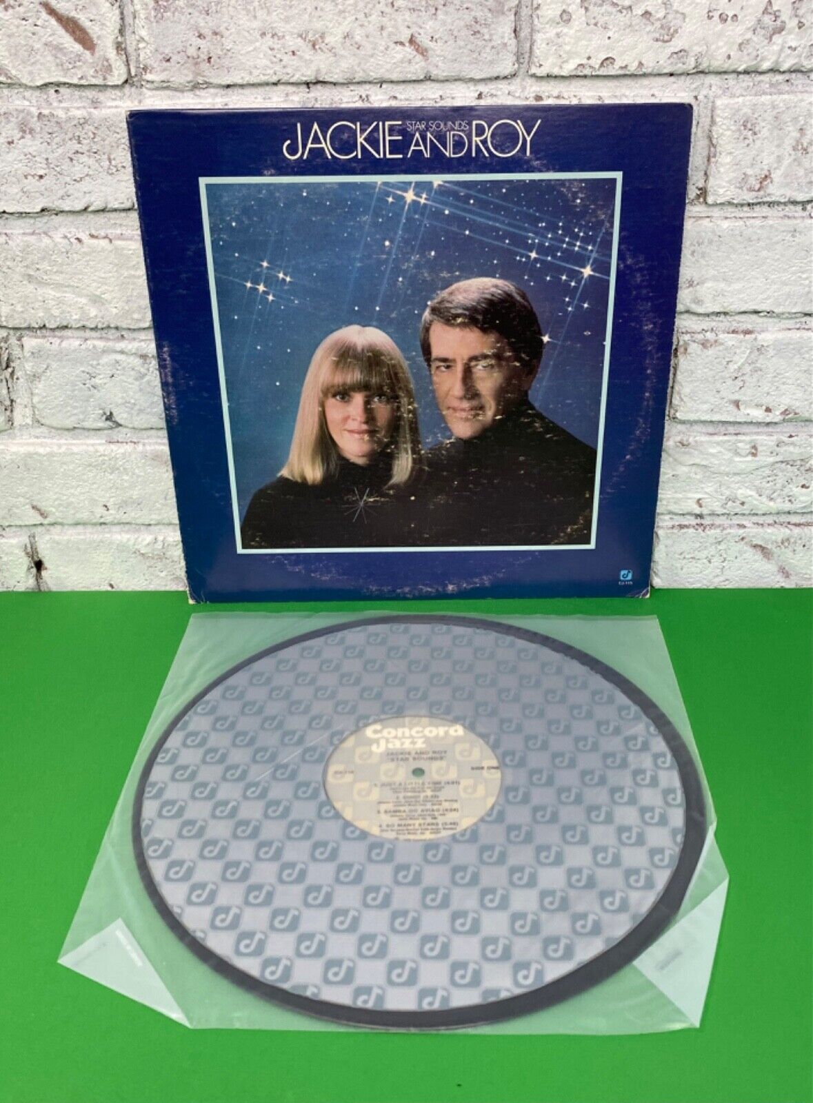 Vintage 1980 Jackie and Roy Star Sounds Concord Jazz Vinyl Record CJ - 115 LP
