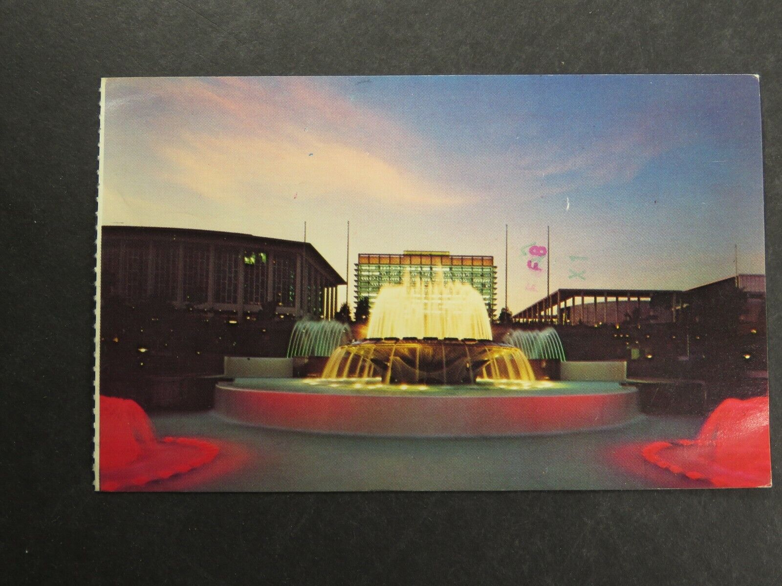 Vintage Postcard Los Angeles Music Center CA A8436