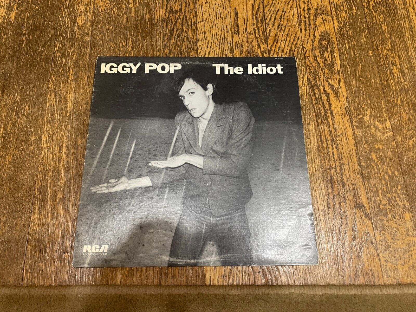 Iggy Pop LP - The Idiot - RCA Victor Records APL1 2275 1977