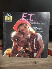 E.T. The Extra-Terrestrial Read Along Book and Vinyl Record 1982 Disney  picture