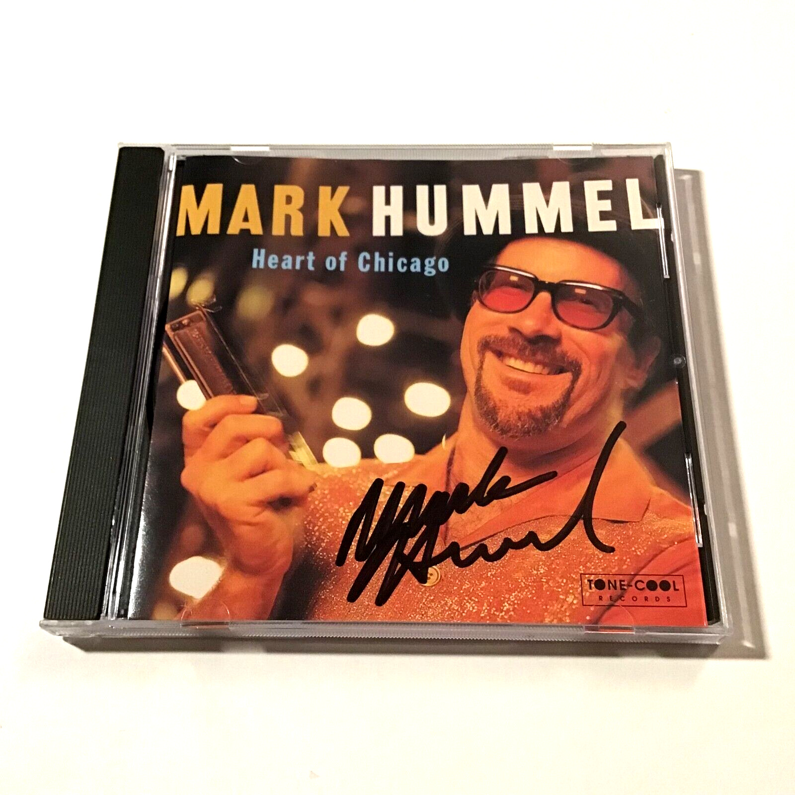 Mark Hummel - Heart Of Chicago (CD 1997) Autographed Signed, Harmonica Blues HTF