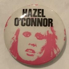 Vintage Original Hazel O’Connor Lapel Pin Badge - 25mm Breaking Glass Punk picture