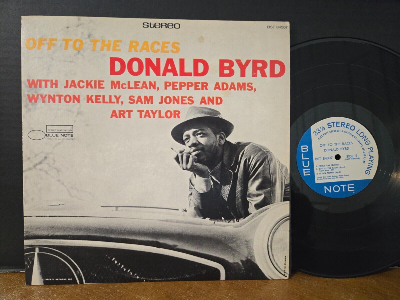 Donald Byrd Off To The Races 1966 Blue Note Jackie McLean Pepper Adams Sam Jones