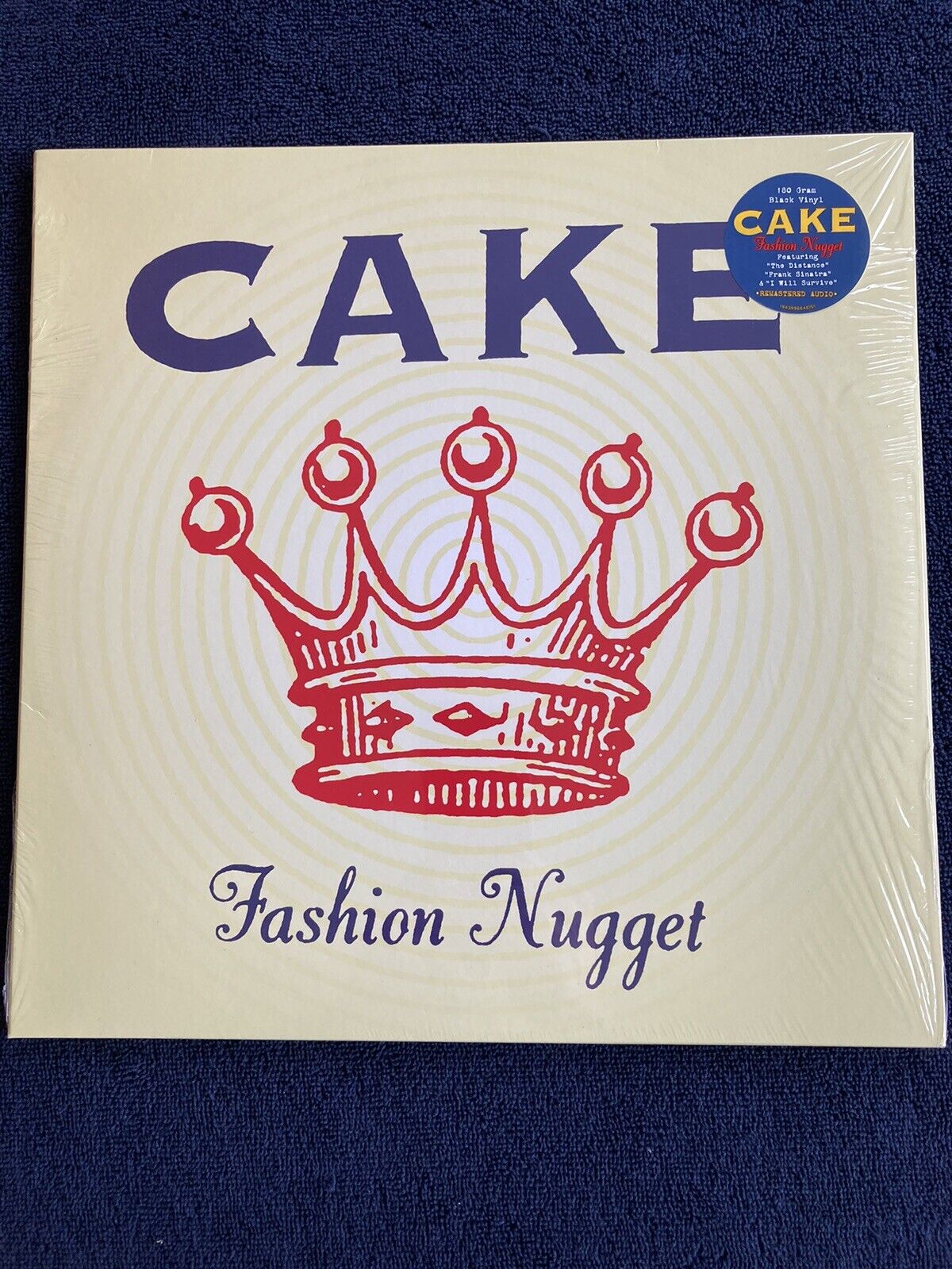 CAKE~ Fashion Nugget. Remastered 180gram 2022 Vinyl LP.  In Shrink, Near Mint