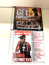 2X RARE G-UNIT 50 CENT CLINTON SPARKS CUTMASTER C MIXTAPE MIX CD NYC PROMO LOT picture