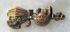 HARD ROCK CAFE NEW ORLEANS 3D BRONZE SKYLINE GUITAR SERIES PIN # 94614 picture