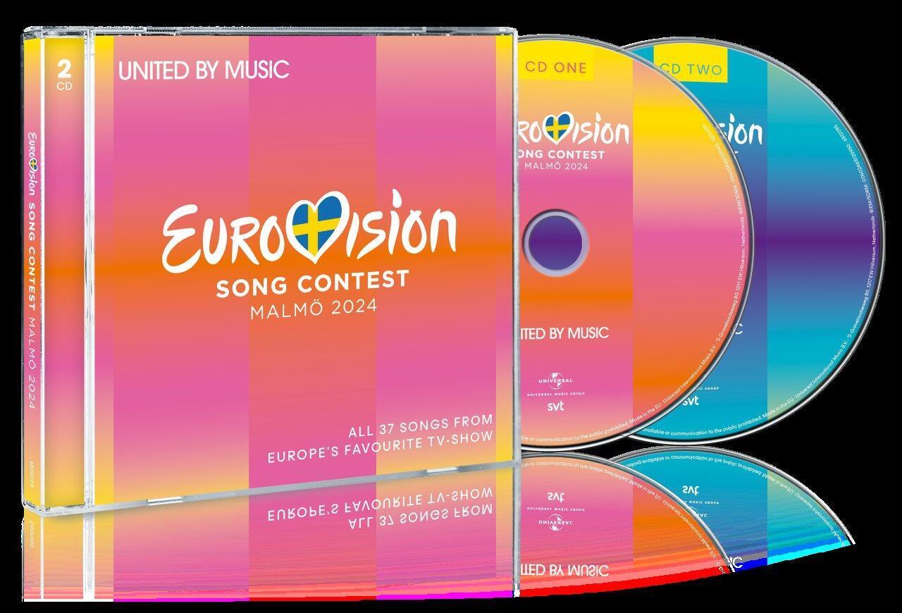 Various Artists - Eurovision Song Contest Malmö 2024 [CD] Sent Sameday*