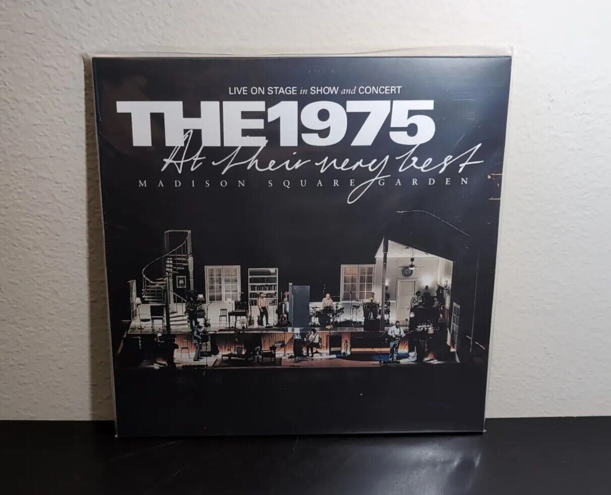 THE 1975 At Their Very Best Live From Madison Square Garden CLEAR Vinyl IN HAND
