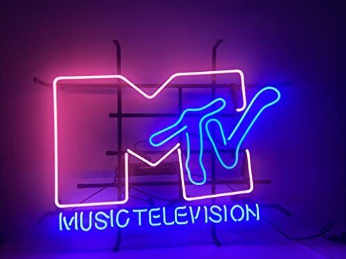 Music TelevisionSS Neon Signs, Vintage Neon Signs Decoration Store Home Custom 