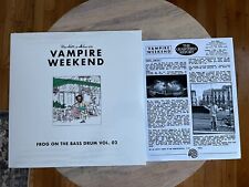 VAMPIRE WEEKEND Frog On The Bass Drum Vol. 2 Vinyl LP + Newsletter Live Italy picture