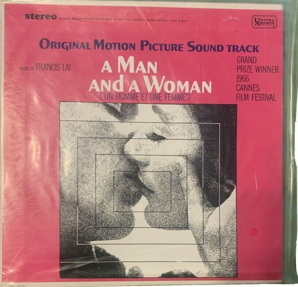  A Man & A Woman OST Compact Jukebox EP Still Sealed 33 RPM, United Artists 1966
