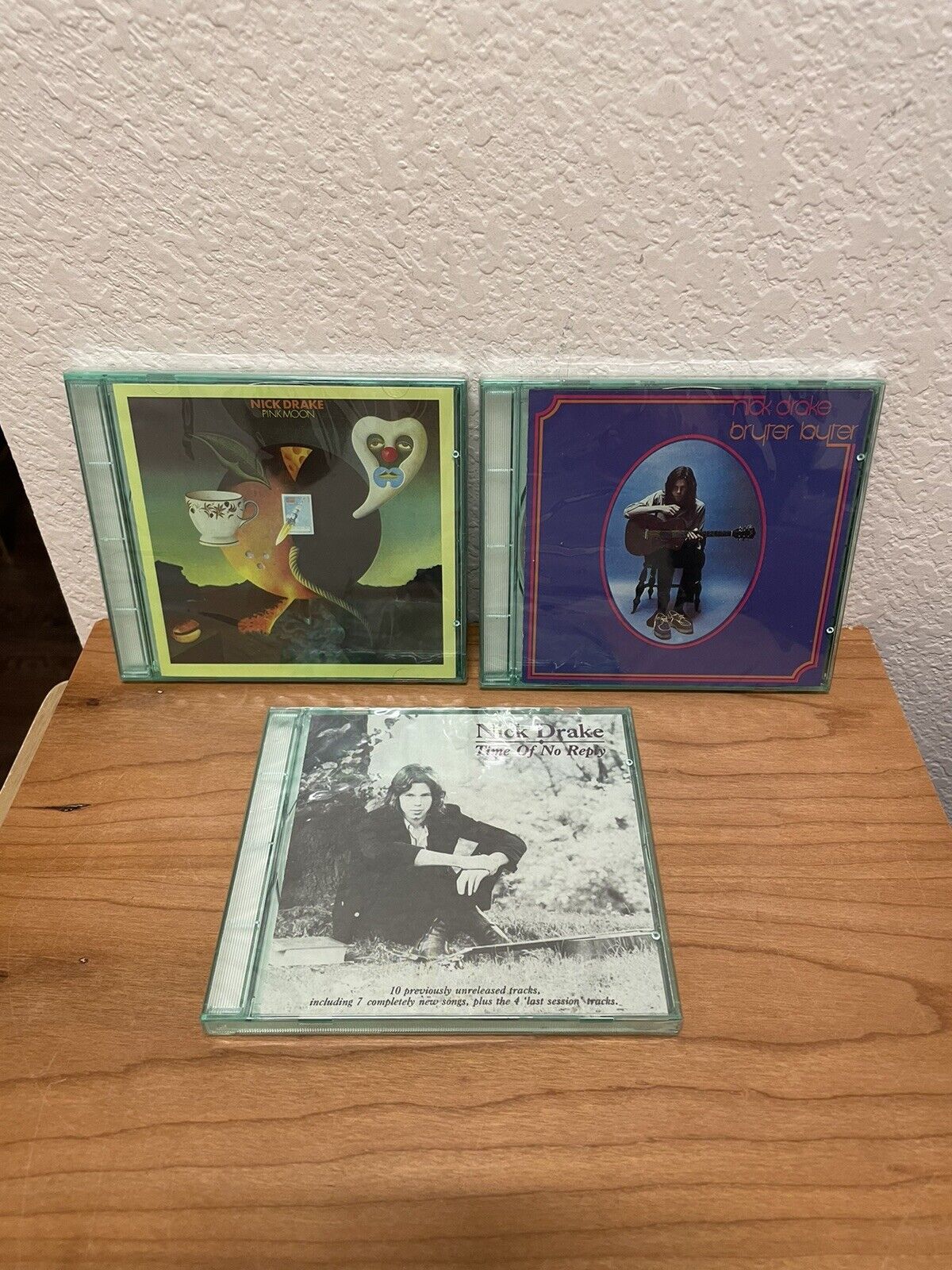 NEW Nick Drake CD Lot Of 3 (Hannibal) Pink Moon Bryter Layter Time Of No Reply
