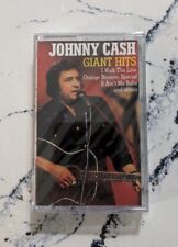 Vintage Johnny Cash Giant Hits Cassette - New/Sealed - 1993 picture