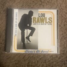 Lou Rawls-Love Is A Hurtin’ Thing:The Silk & Soul Of Lou Rawls CD 1997 Like New picture