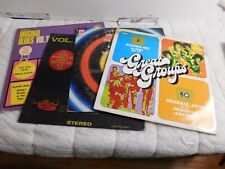 LOT OF 4 OLDIES VINTAGE VINYL RECORD COMPILATIONS picture