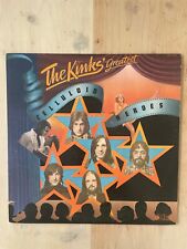 The Kinks - Greatest Celluloid Heroes LP - vintage vinyl picture