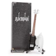 Gene Simmons Axe Bass Guitar Miniature Replica | Kiss | Handmade Music Gifts picture