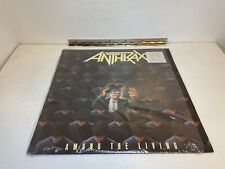 ANTHRAX Among the Living Vinyl LP 1987 OG Inserts Shrinkwrap Thrash Metal Record picture