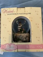 Vintage Classic Treasures Musical Lighthouse Water Globe picture