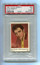 1961 Dutch Gum Serie X 58 Elvis Presley PSA 3 MK vintage music movie film card picture